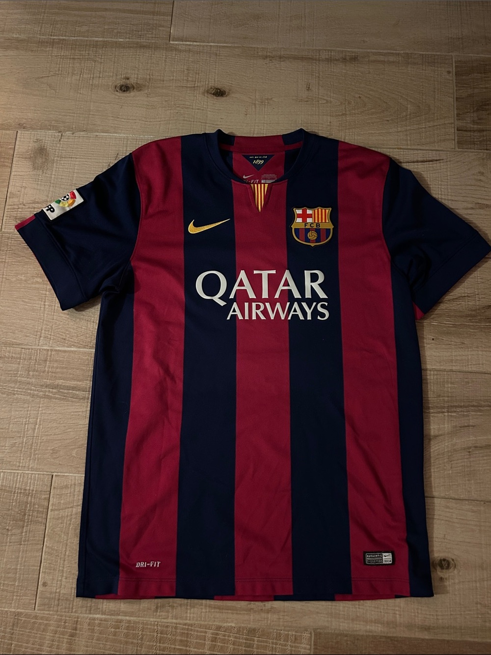 Nike FC Barcelona Home Jersey - Navy & Maroon